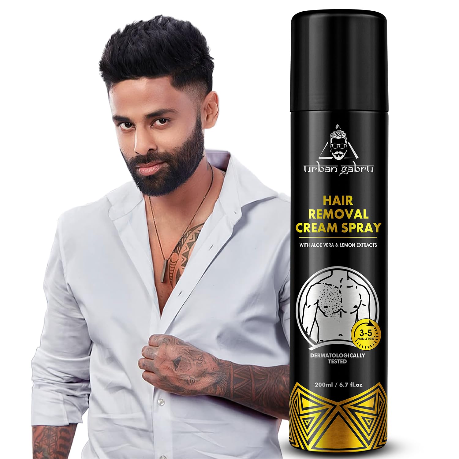 urbangabru Hair Removal Cream Spray For Men| - Top Pick